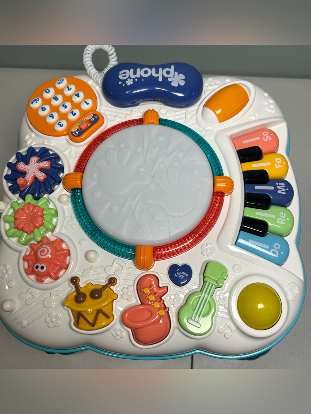 Lights & Sounds Baby Interactive Learning Activity Table